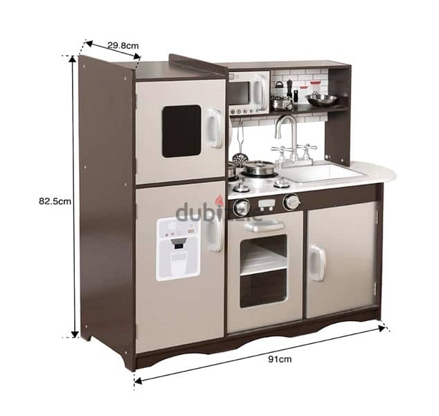 Kids Wood Kitchen 4