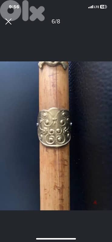 rare 19th century Scottish gents walking stick 3