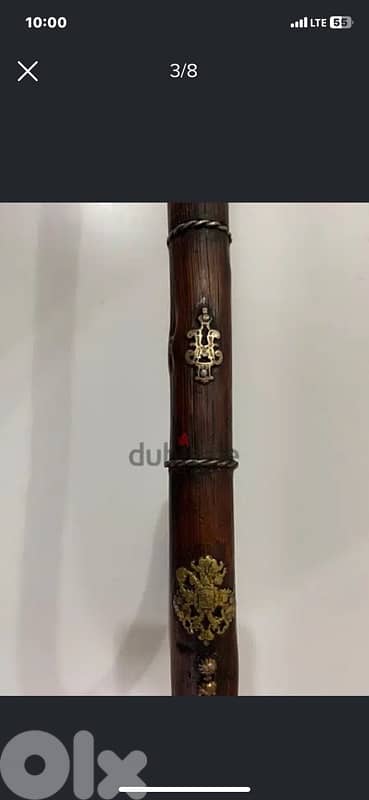 rare 19th century Scottish gents walking stick 1