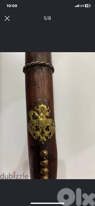 rare 19th century Scottish gents walking stick 3