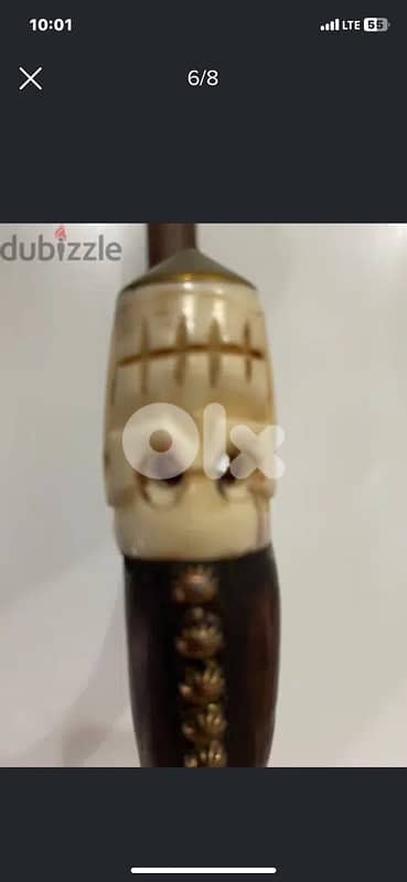 rare 19th century Scottish gents walking stick 4