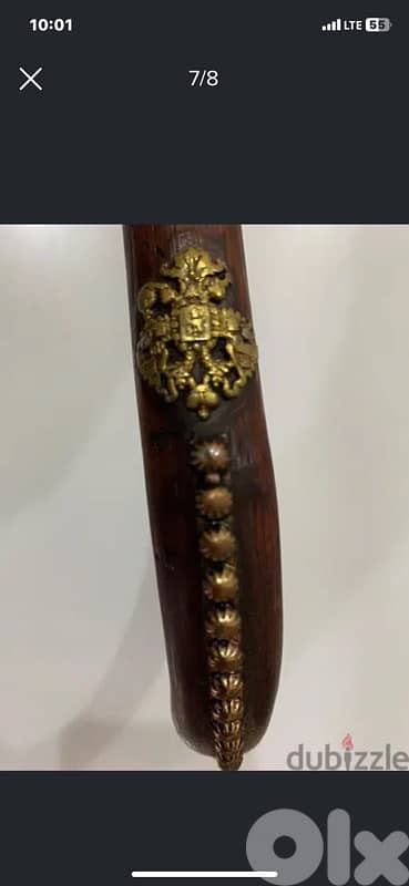 rare 19th century Scottish gents walking stick 5