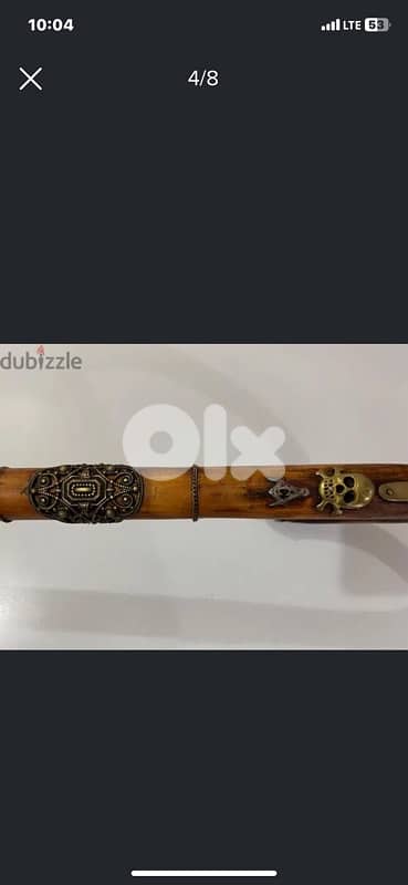 super rare 19th century Scottish gents walking stick 3