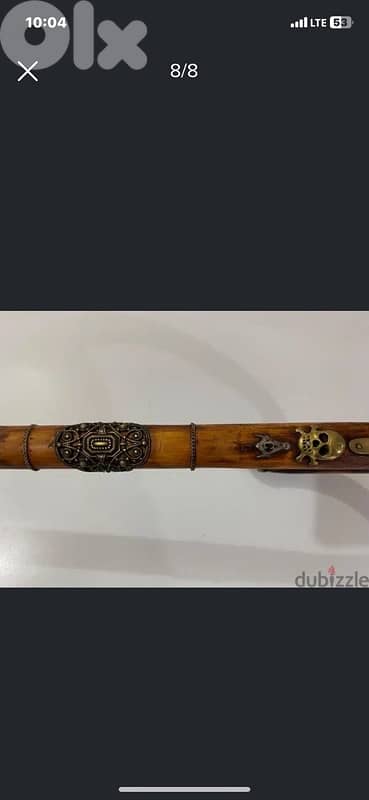 super rare 19th century Scottish gents walking stick 6