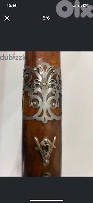 rare 19th century Scottish gents walking stick 4