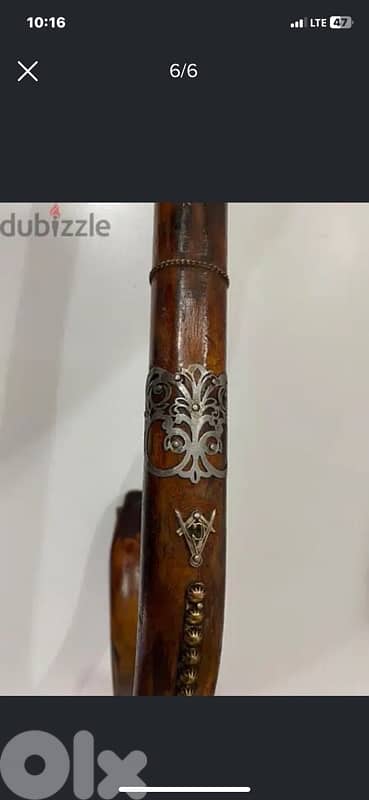 rare 19th century Scottish gents walking stick 5