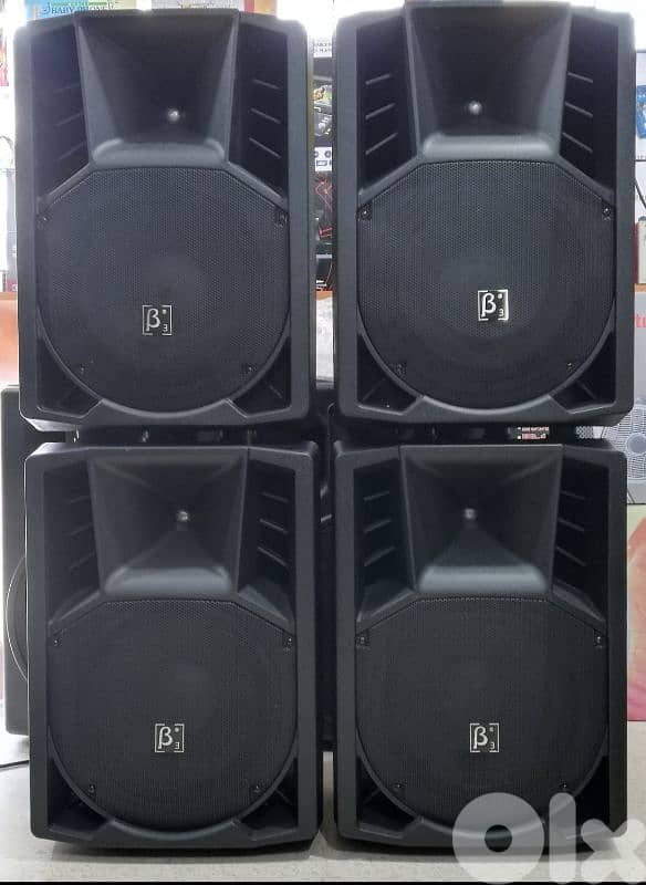 speaker 15" brand b3 passive (4 pcs) 0