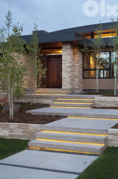 CONTEMPORARY VILLA IN FAQRA PRIME (2000Sq) POOL+GARDEN, (KFA-180) 0