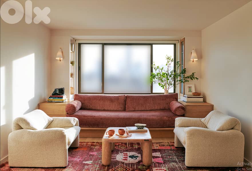 SPACIOUS APARTMENT IN MSAYTBEH PRIME (130SQ) 2 BEDROOMS , (BT-1001) 0