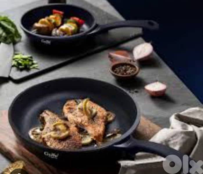 original Gebe granite frying pan 0