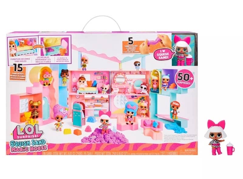 L. O. L. Surprise! Squish Sand Magic House with Tot - 0