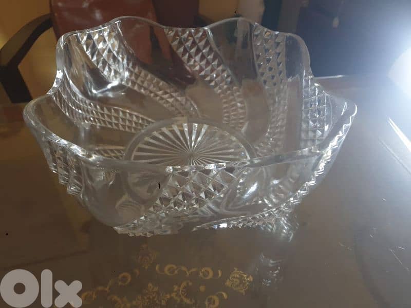 antique baccarat bocal, in excellent condition, made in France 1