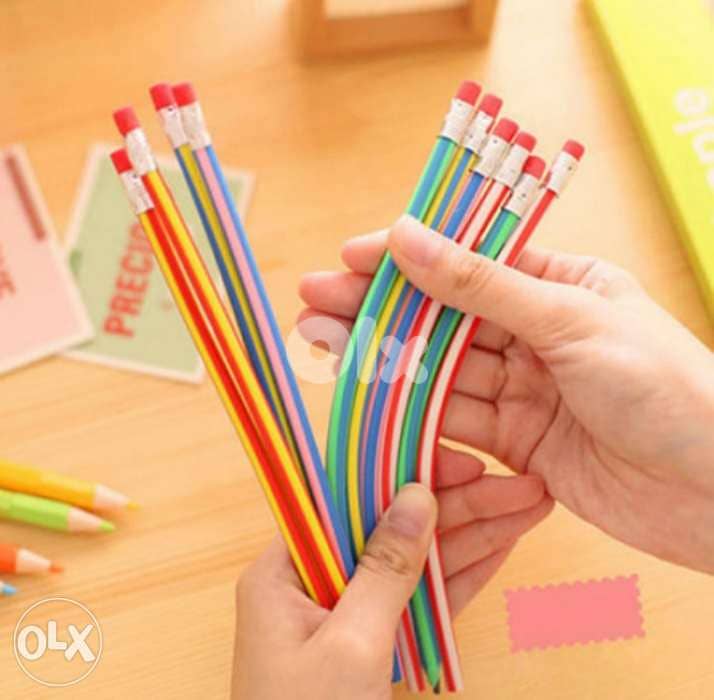 Cute colorful bendy pencils 1 for 1$ 0