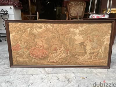 لوحة اوبيسون فرنسية ولا اروع ناعمة مميزة طول متر و عرض 50 تصفية