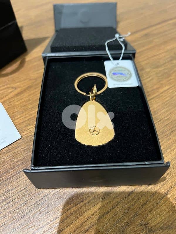 SWAROVSKI Keyring Crystal Rose Gold Genuine Mercedes Benz Collection 5