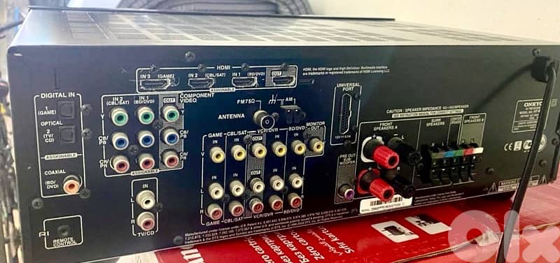 Onkyo AV Receiver, 5.1 Home Theater 3