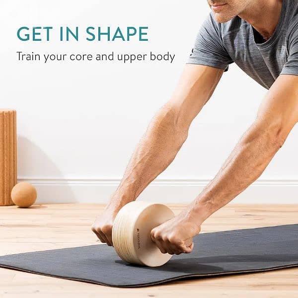 navarais wooden  ab roller  wheel 1