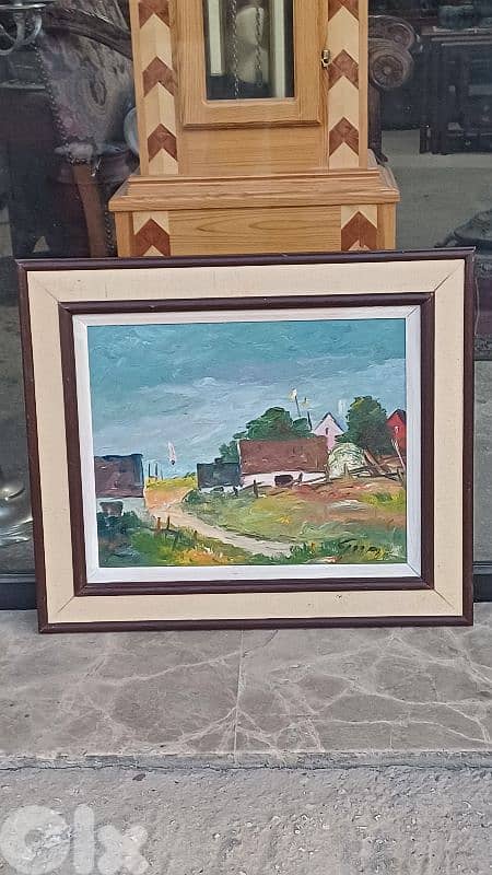 لوحة رسم زيتي 1