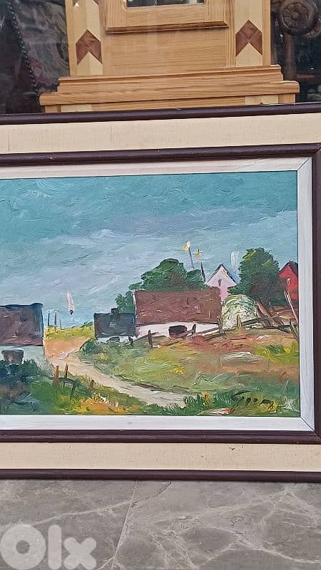 لوحة رسم زيتي 2