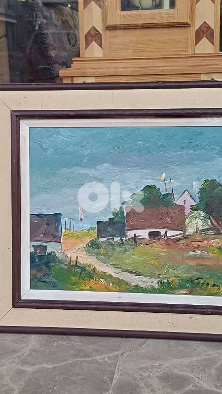 لوحة رسم زيتي 3