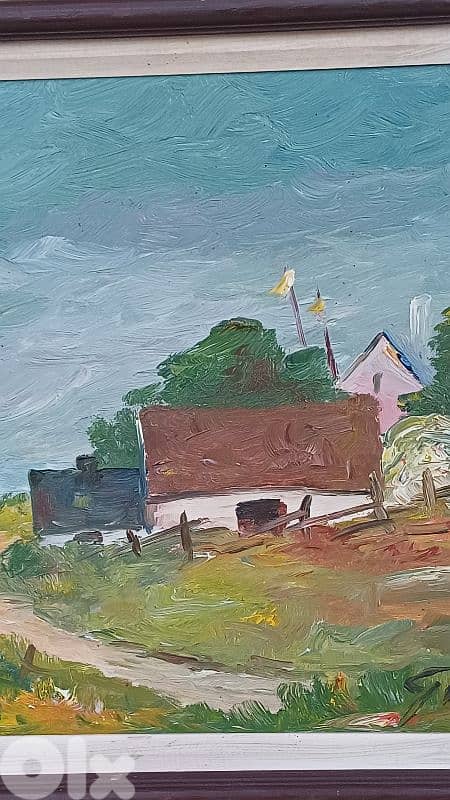 لوحة رسم زيتي 4