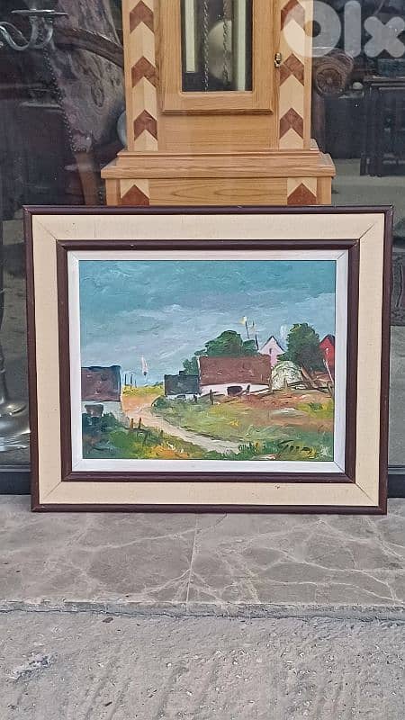 لوحة رسم زيتي 8