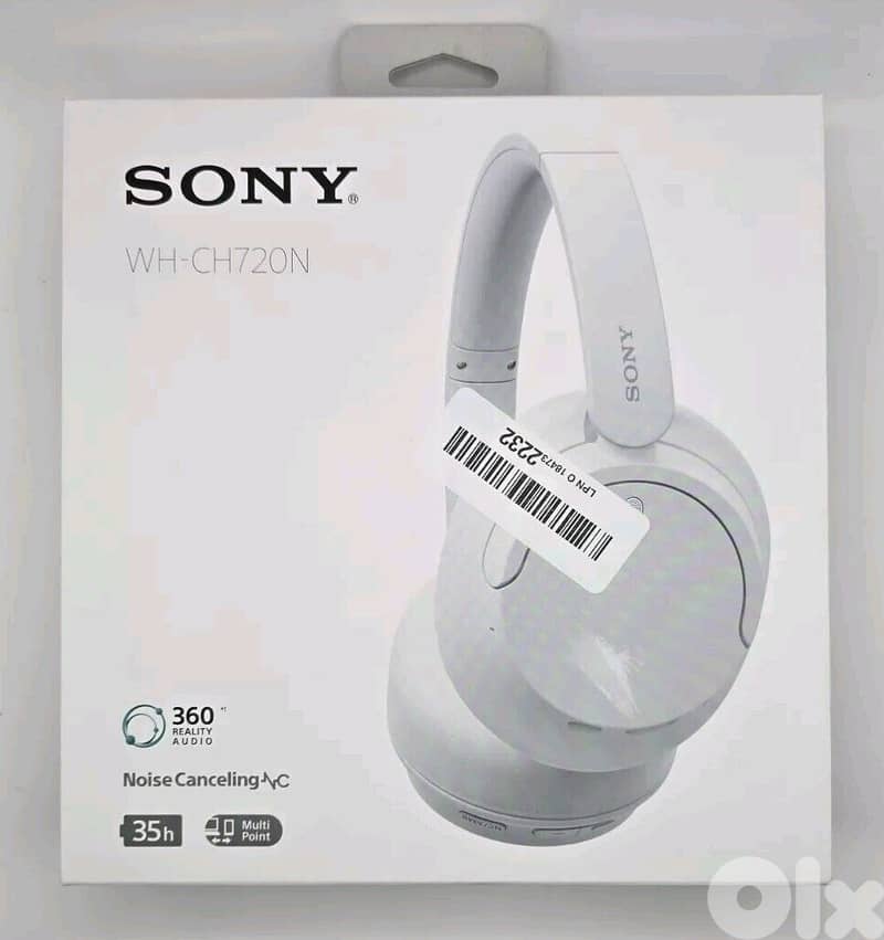 Sony WH-CH720N – noice cancelling pro headphones sealed 1