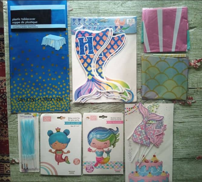 mermaid birthday decoration 4