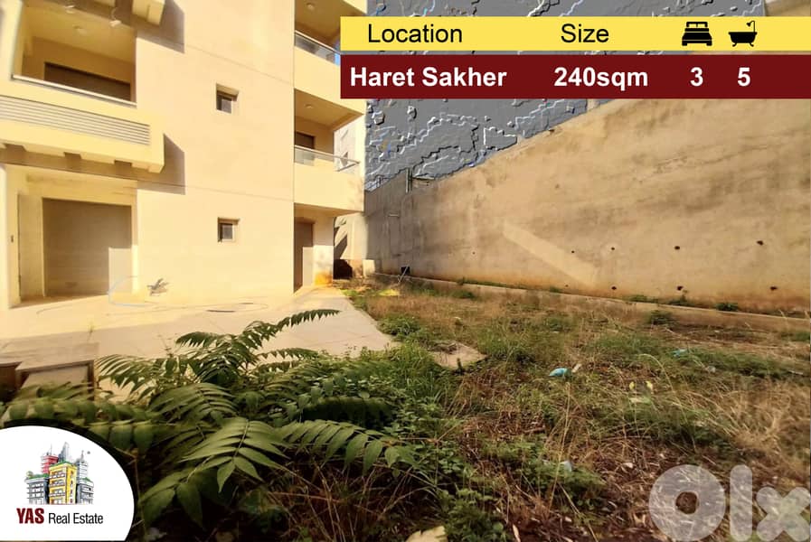 Haret Sakher 240m2 | 120m2 Terrace/Garden | Brand New | Luxury | IV | 0