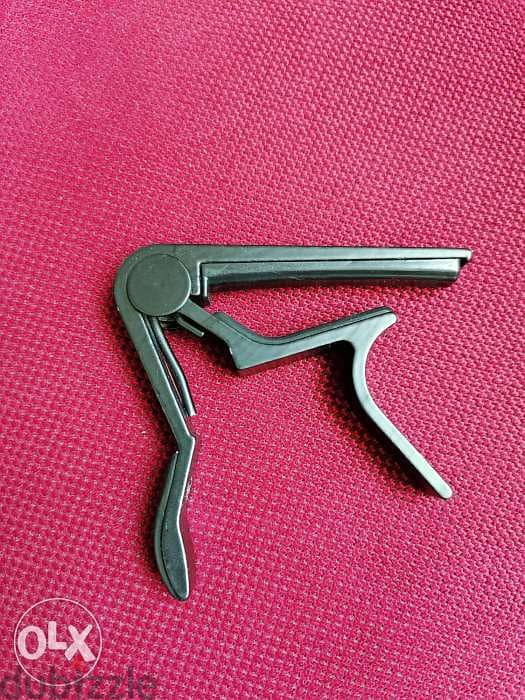 2 for 14$ - Metallic Guitar Capo - Black 0