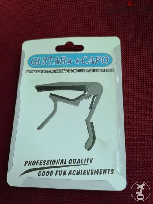 2 for 14$ - Metallic Guitar Capo - Black 2