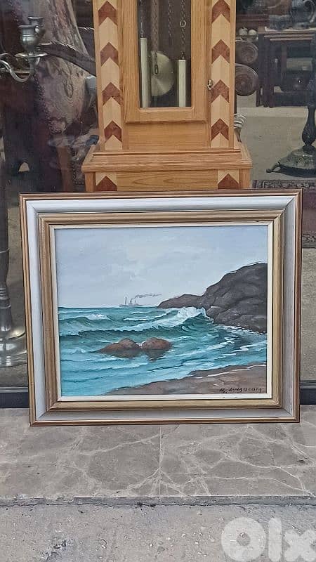 لوحة رسم زيتي 1