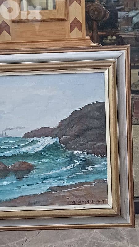 لوحة رسم زيتي 2