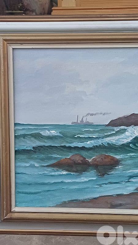 لوحة رسم زيتي 5