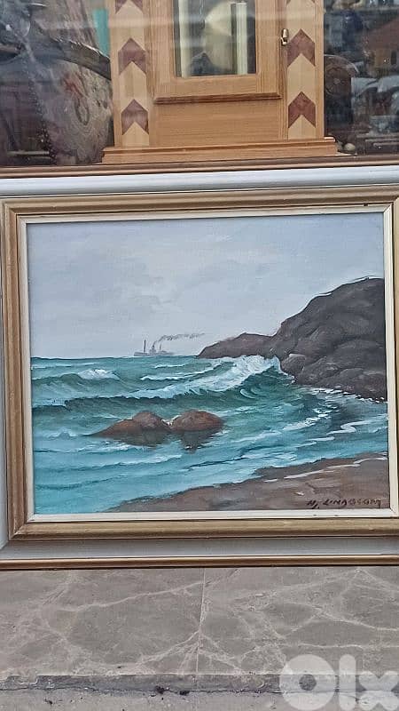 لوحة رسم زيتي 7