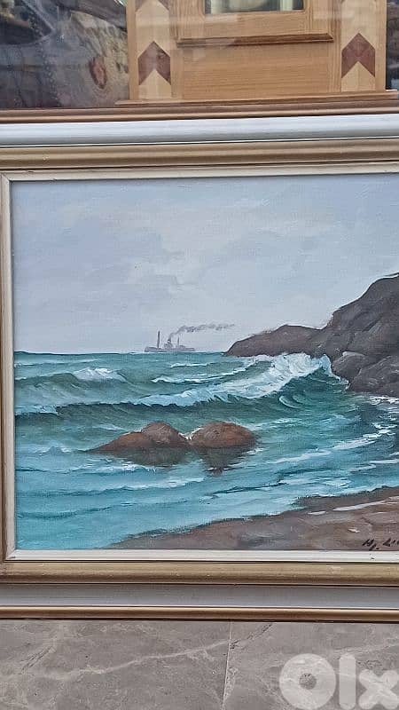 لوحة رسم زيتي 8