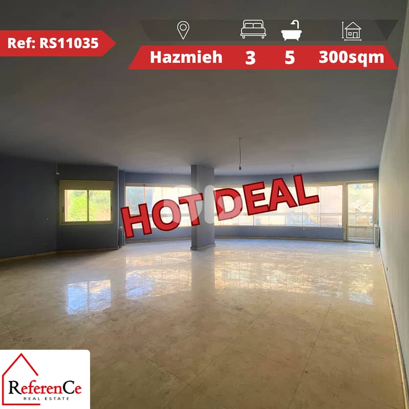 Brand New Apartment For Sale in Hazmiyeh شقة رائعة للبيع في الحازمية 0