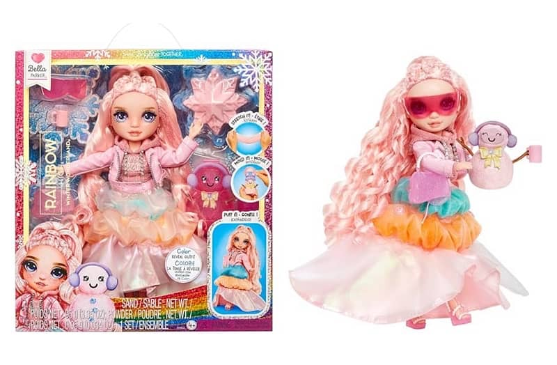 Rainbow High Winter Wonderland Bella - Pink 11” 0