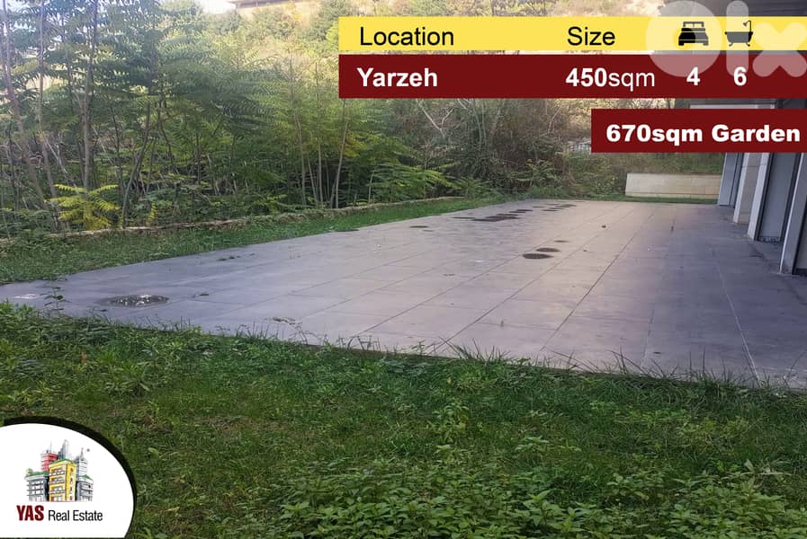 Yarzeh 450m2 | 670m2 Garden | Super Luxury | Prime Location | PA | 0