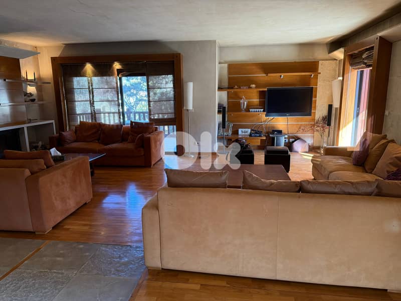 L16590-Penthouse Chalet For Rent in Mzar Kfarzebian 2