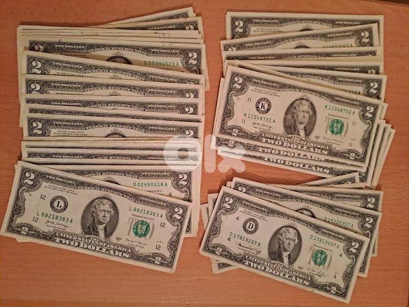 2 dollars for sale 0