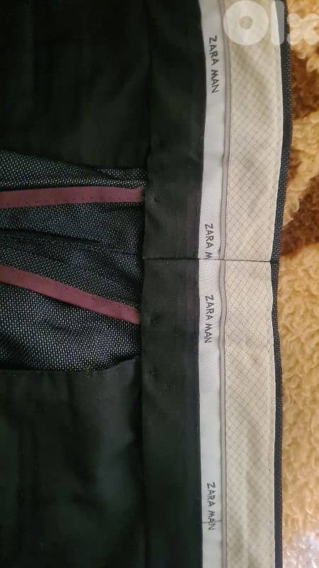 Zara man blazer with pants طقم رجالي 6