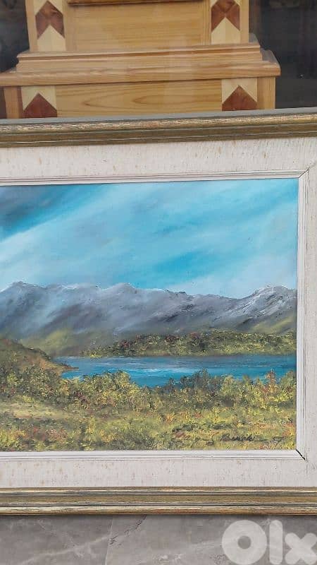 لوحة رسم زيتي اوروبية 3