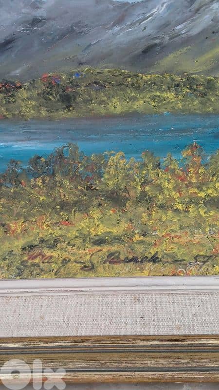 لوحة رسم زيتي اوروبية 5