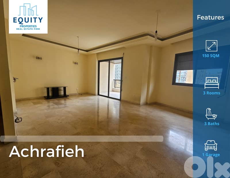 Great Deal Apartment For Rent In Achrafieh شقق للايجار #AA119624 0