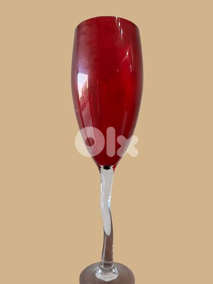 Elegance Red Goblet 0
