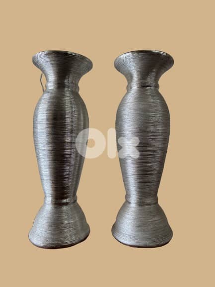 Silver Elegance Vase Set 0