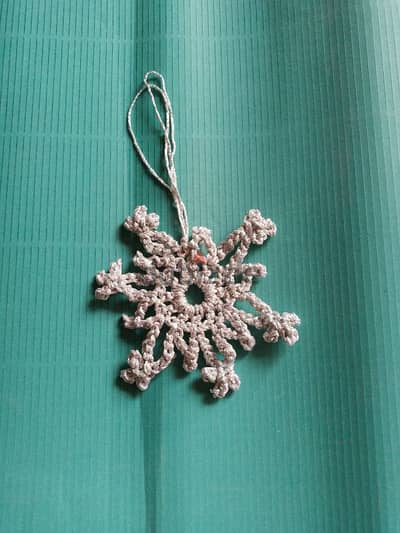 hand made Christmas ornaments