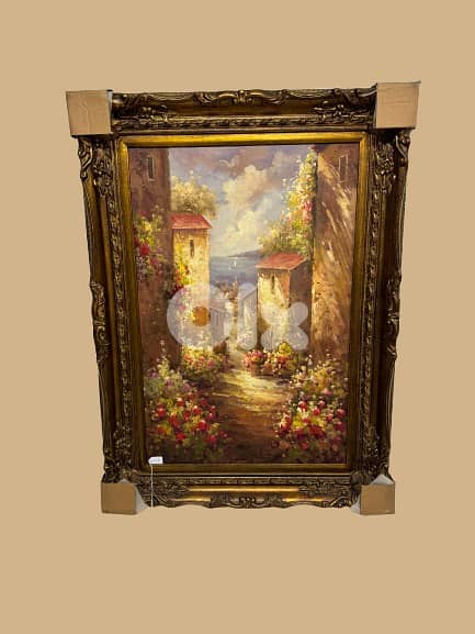 Tuscan Alleyway Painting 0