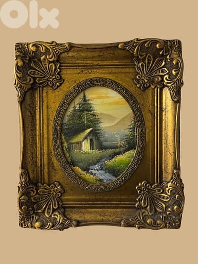 Scandinavian Forest Painting